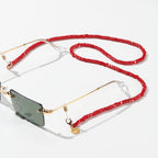 Sanaa Burgundy Glasses Chain