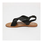 White Sun - Aulestes Sandals - Black Buff - Black