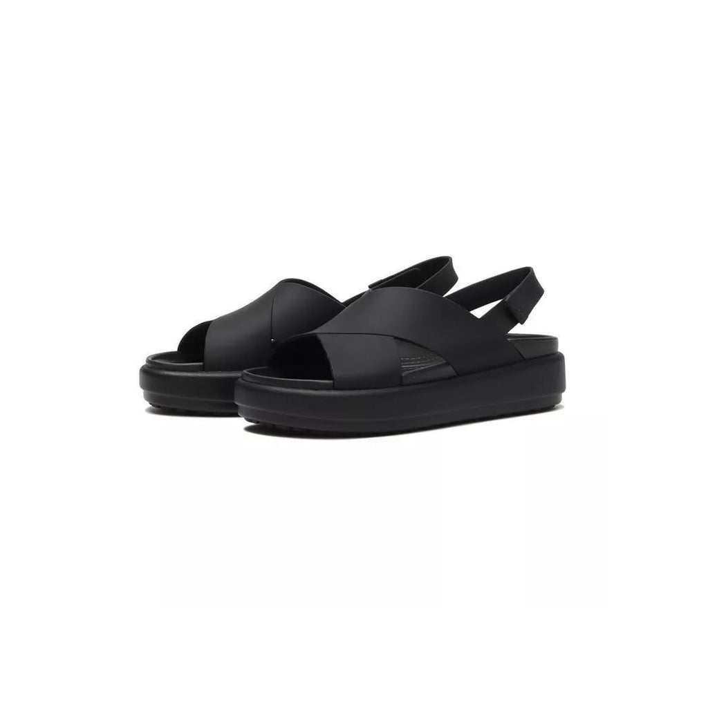 Sandales Brooklyn Luxe Cross Strap - Noir