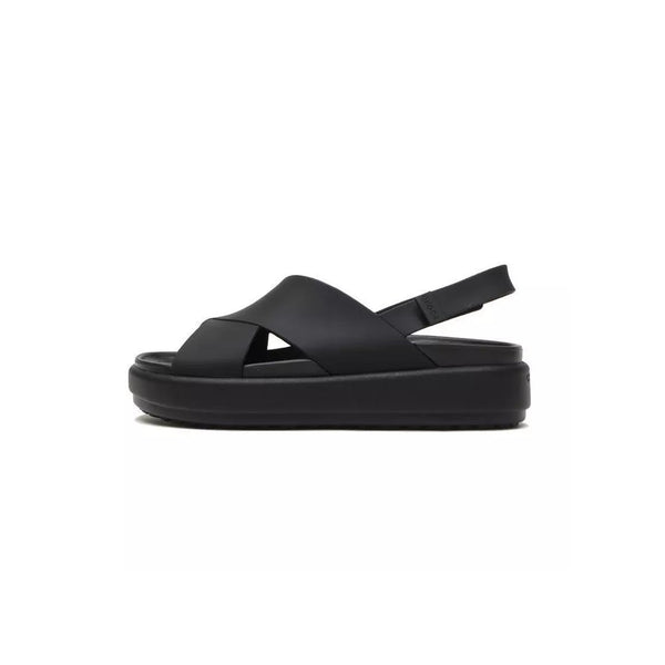 Sandales Brooklyn Luxe Cross Strap - Noir