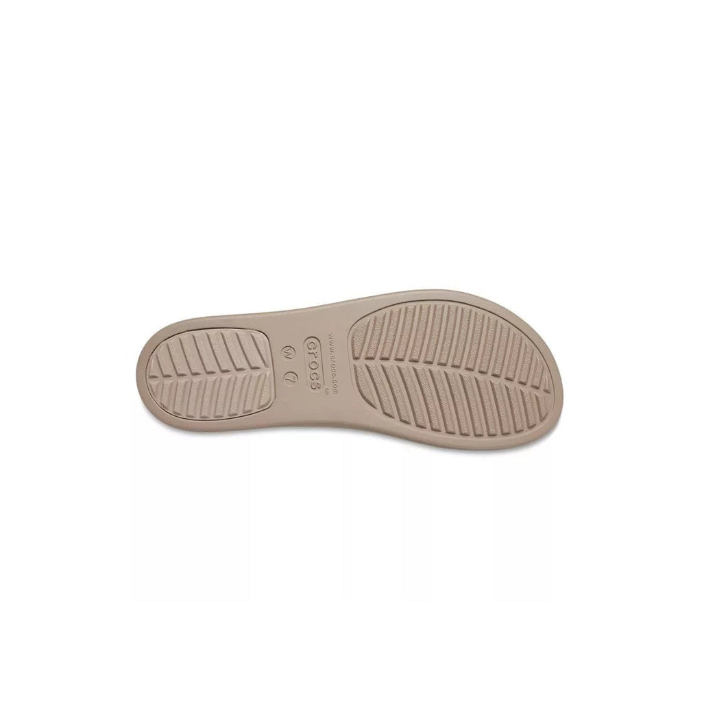 Crocs - Sandalias Crocs Brooklyn Snakelow Wdg - Beige