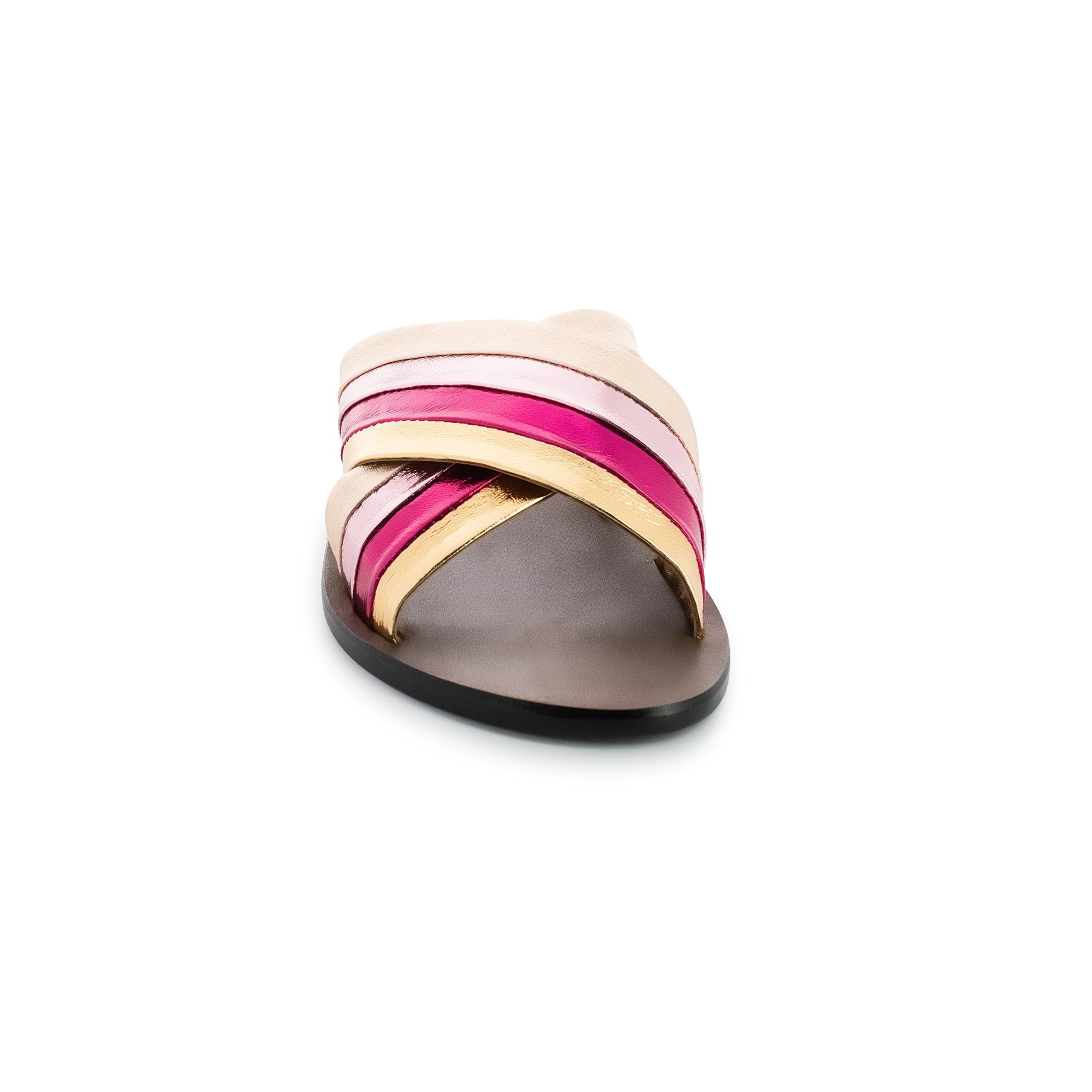White Sun - Mules Rainbow - Or Mui - Femme