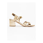 White Sun - Sandales Talon Amarok - Dark Gold Buff - Doré