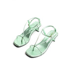 Sandalias de Tacón Chenoa - Menta - Mujer