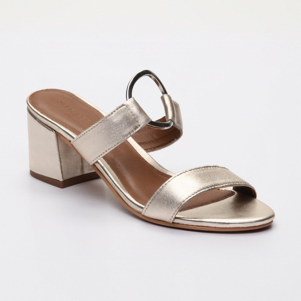 Les Bagatelles - Sandales Talons Jolan - Platinium