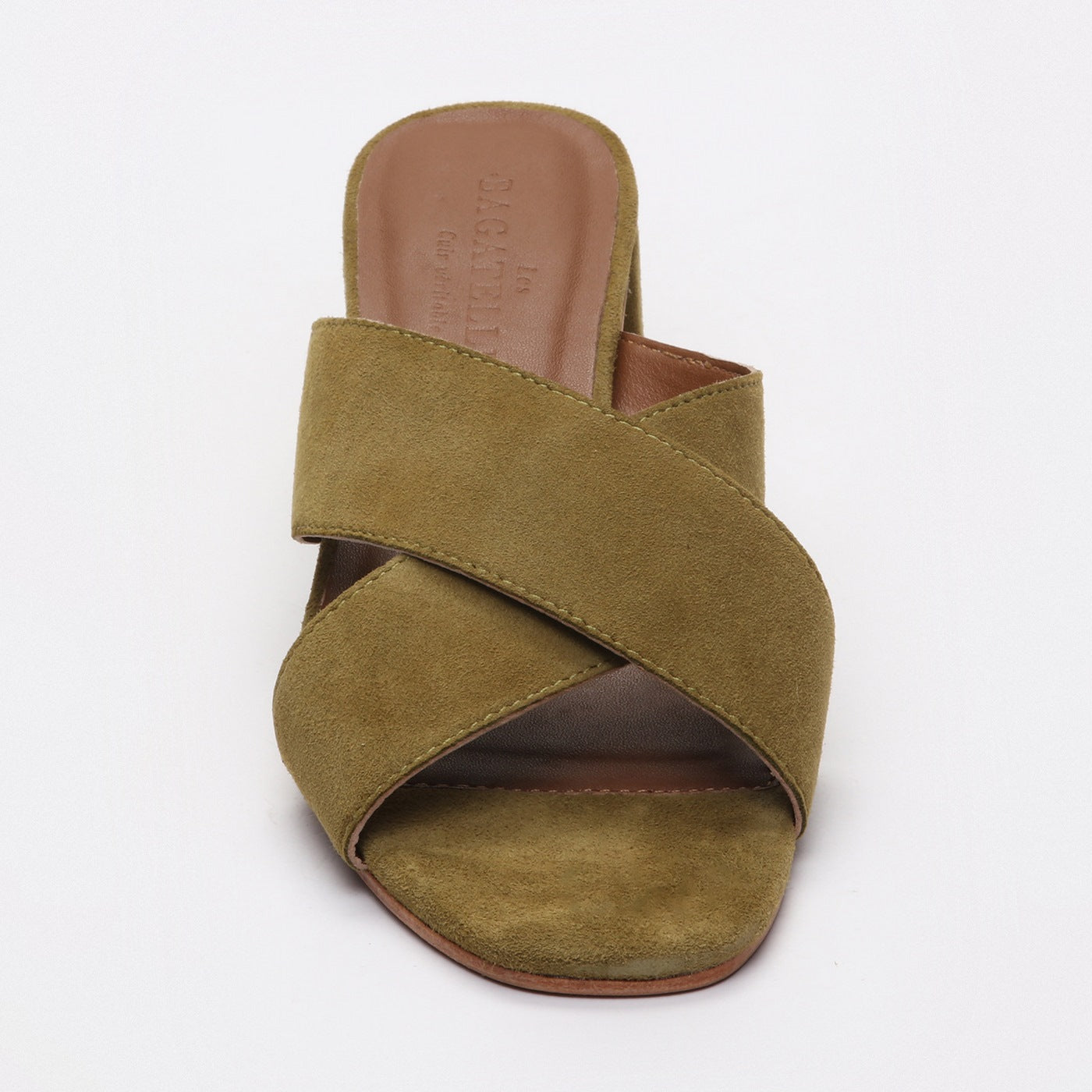 Les Bagatelles - Sandales Talons Nahia - Olive