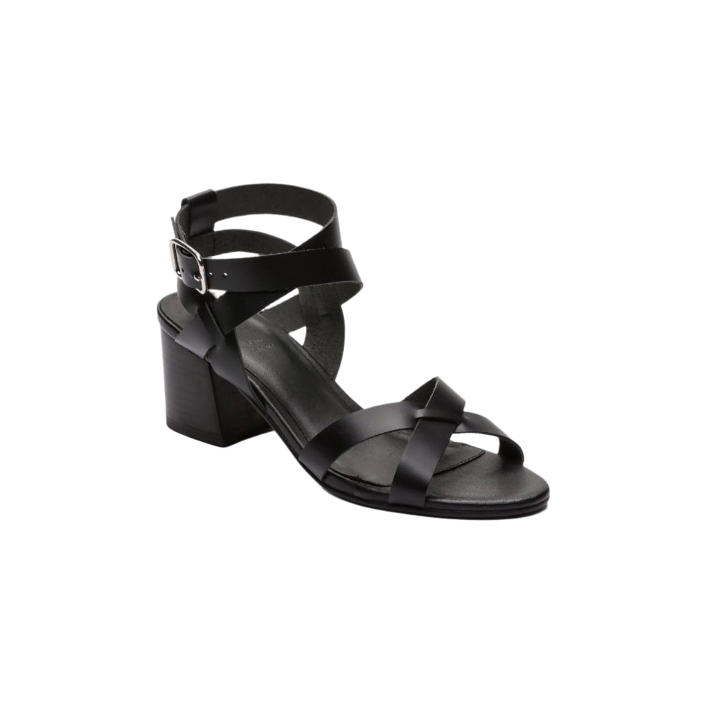 White Sun - Sandales Talon Anaba - Black Buff - Black