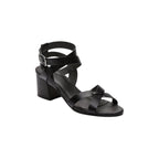 White Sun - Sandales Talon Anaba - Black Buff - Black