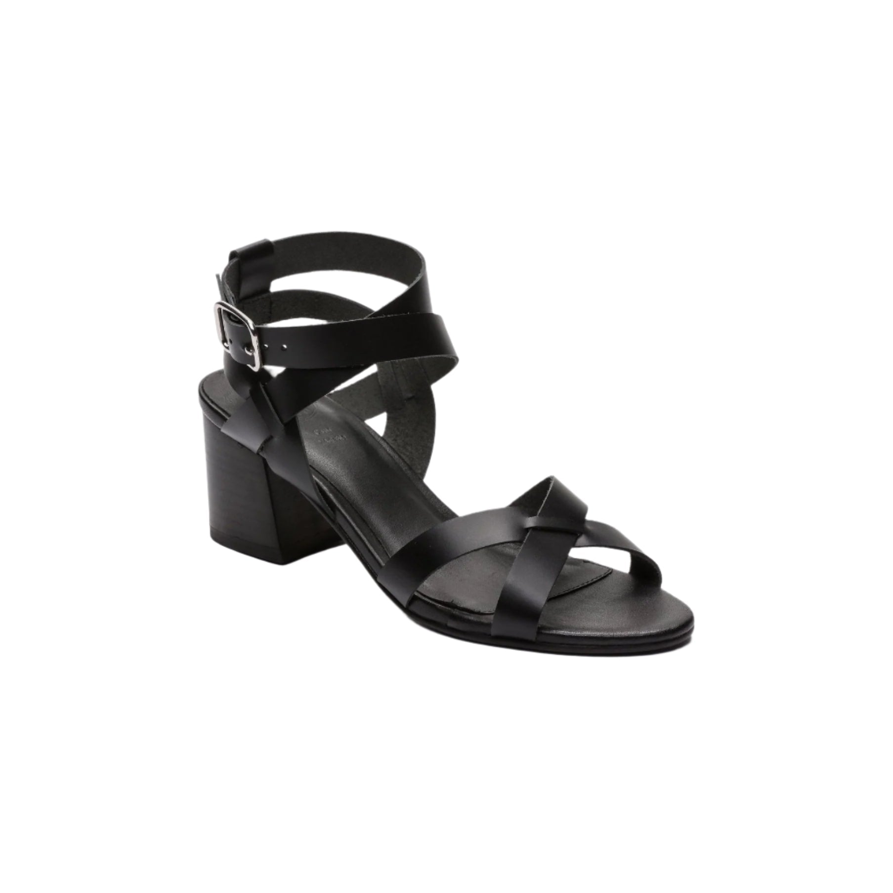 White Sun - Sandales Talon Anaba - Black Buff - Black
