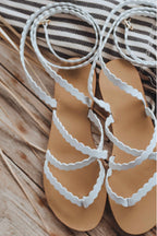 Sandales Asma Blanc
