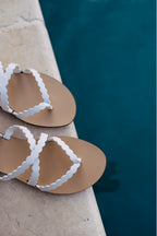 Sandales Asma Blanc