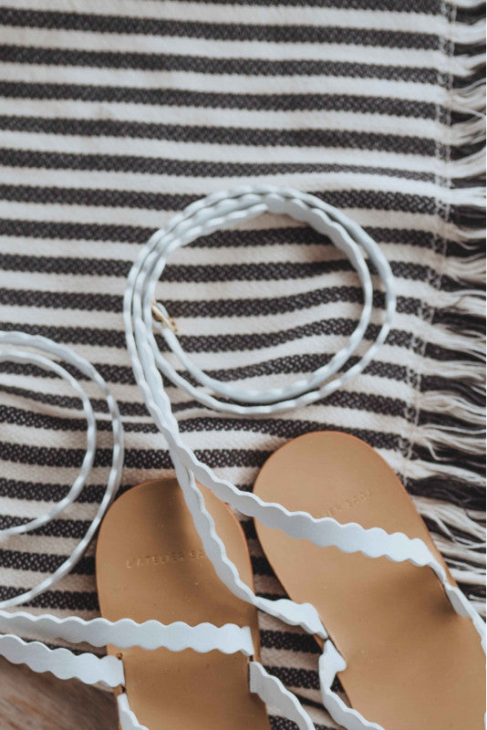 Sandales Asma Blanc