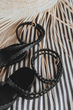 Sandales Asma Noir
