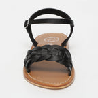 White Sun - Sandalias Bandana - Black Buff - Black