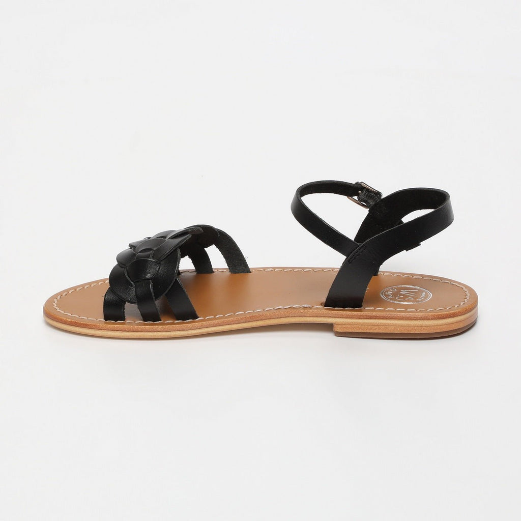 White Sun - Sandalias Bandana - Black Buff - Black
