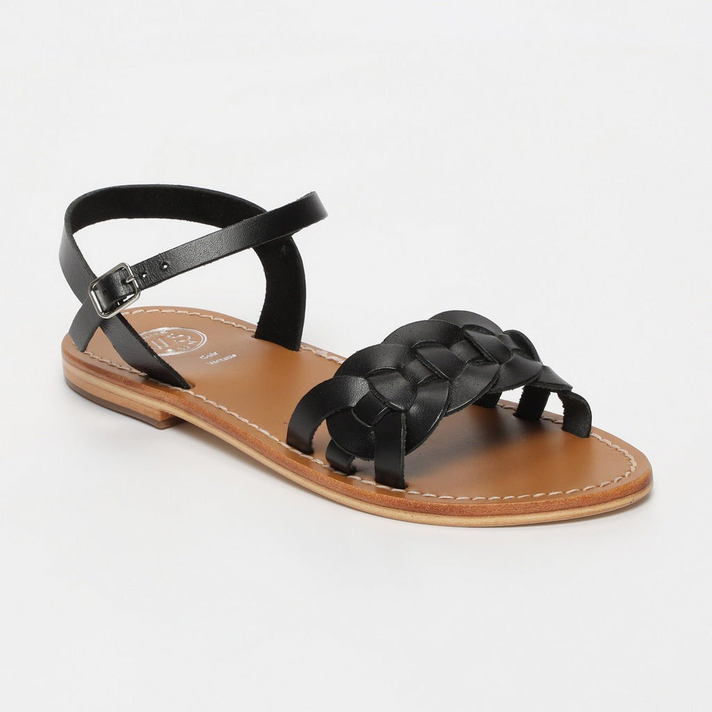 White Sun - Sandalias Bandana - Black Buff - Black