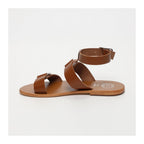 White Sun - Sandales Bharathi - Camel Buff - Camel