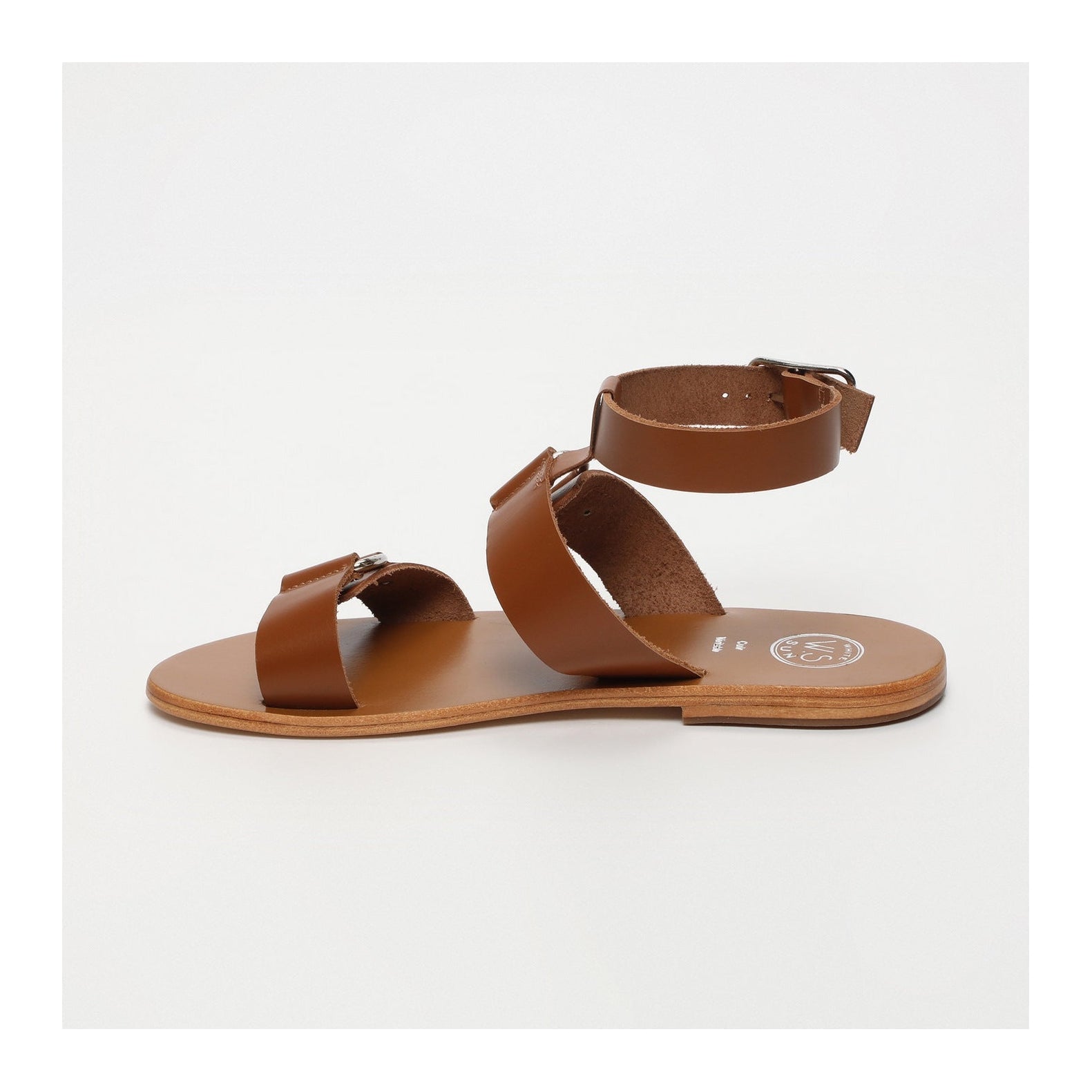 White Sun - Sandales Bharathi - Camel Buff - Camel