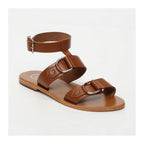 White Sun - Sandales Bharathi - Camel Buff - Camel