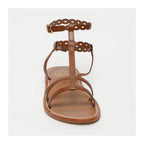 White Sun - Sandales Avec Attache Cheville Jessamine - Camel