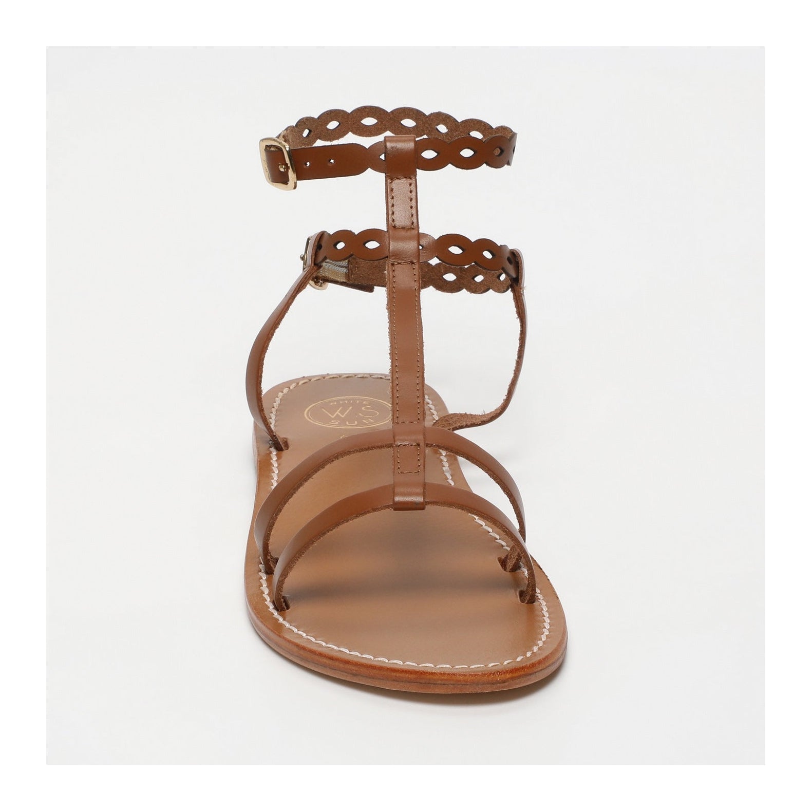White Sun - Sandales Avec Attache Cheville Jessamine - Camel