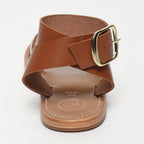 White Sun - Sandales Tahani - Camel Buff - Marron