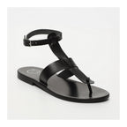 White Sun - Sandalias Trisha - Black Buff - Black