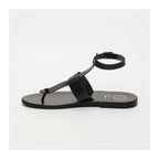 White Sun - Sandalias Trisha - Black Buff - Black