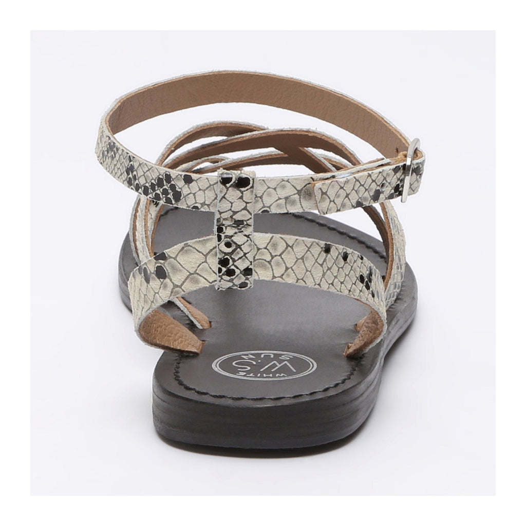 White Sun - Sandales Babylonia - Python - Femme