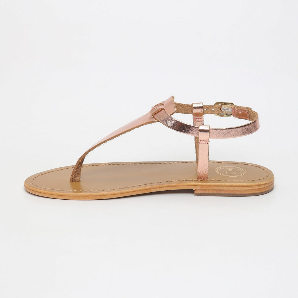 White Sun - Sandales Bulla - Or Rose