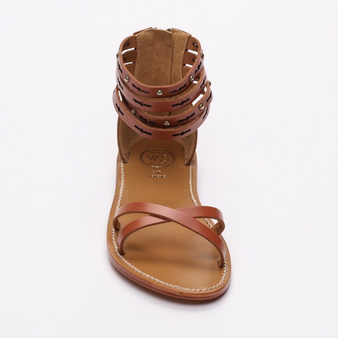 White Sun - Sandales Capucin - Camel - Femme