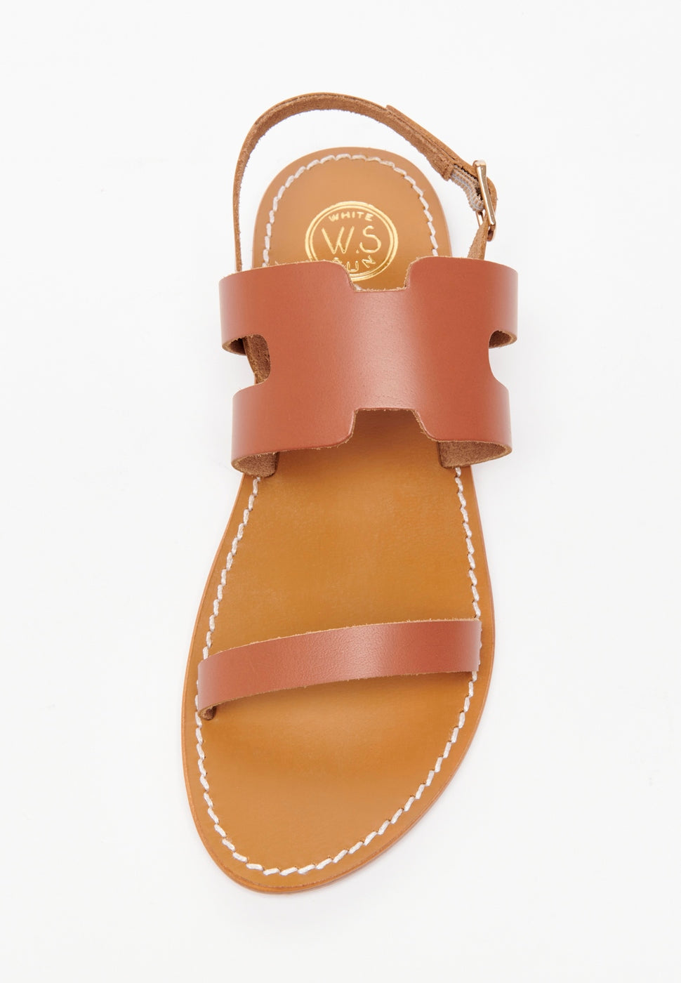 White Sun - Sandales Davitza - Camel Buff - Camel