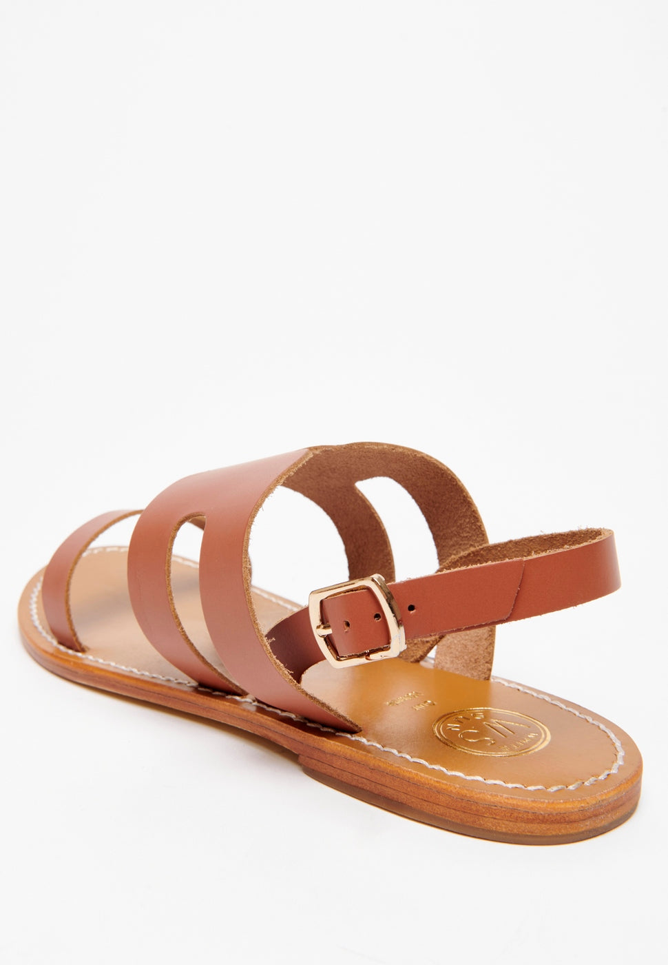 White Sun - Sandales Davitza - Camel Buff - Camel
