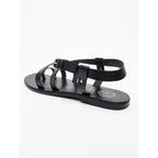 White Sun - Sandales Ahoura - Black Buff - Noir