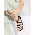 White Sun - Sandales Ahoura - Black Buff - Noir