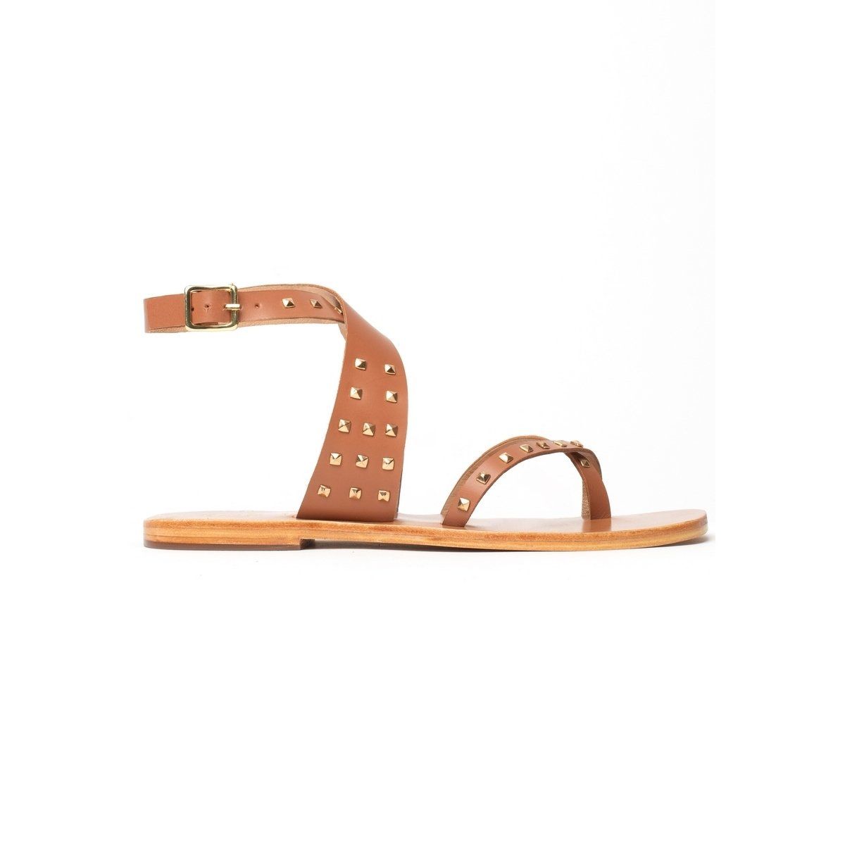 White Sun - Sandales Entre-Doigts Aida - Camel - Femme