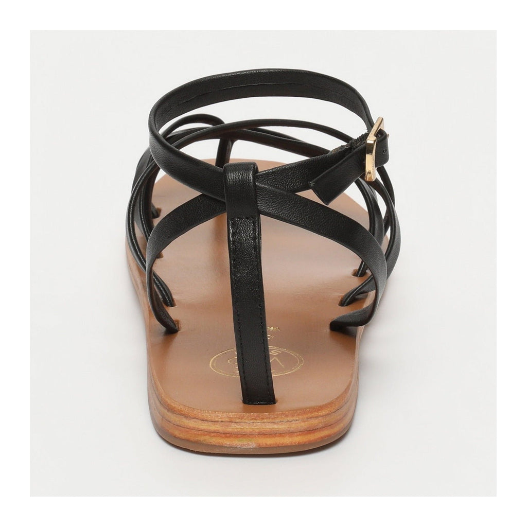 White Sun - Sandales Amelia - Black Sheep Nappa - Black