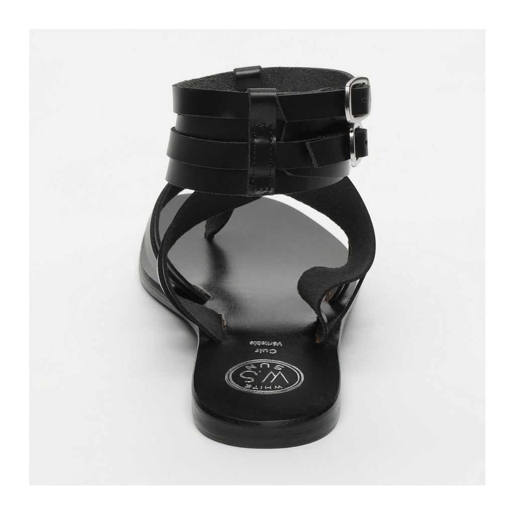 White Sun - Sandales Anvert - Black Buff - Black