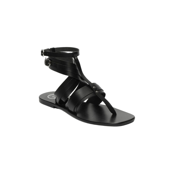 White Sun - Sandales Anvert - Black Buff - Black