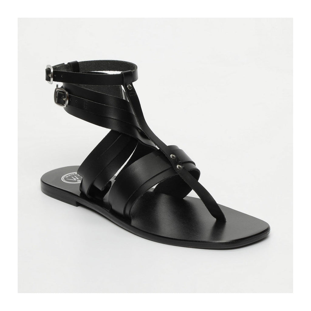 White Sun - Sandales Anvert - Black Buff - Black