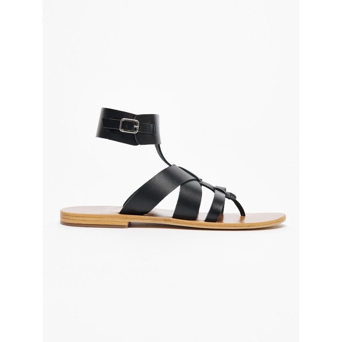 White Sun - Sandales Entre-Doigts Aydin - Noir - Femme