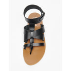 White Sun - Sandales Entre-Doigts Aydin - Noir - Femme