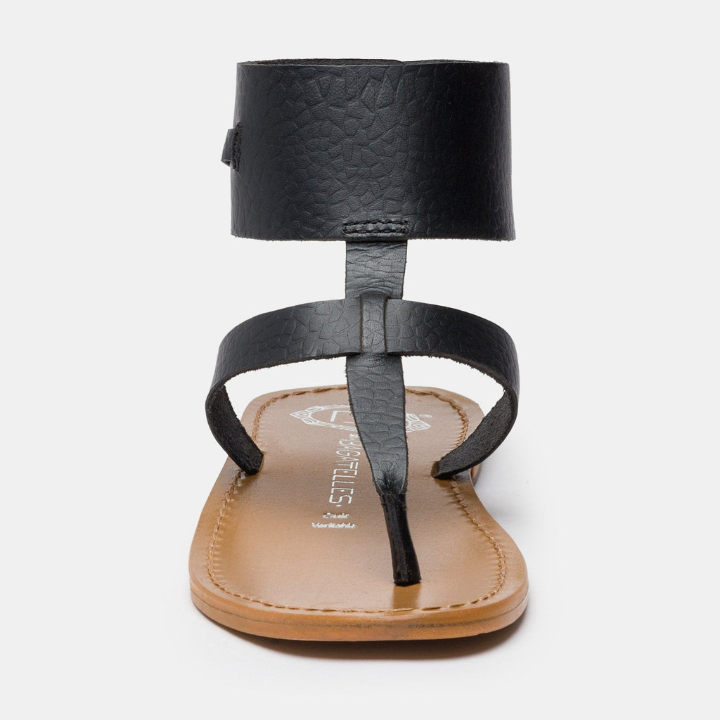 Les Bagatelles - Sandales Entre-Doigts Brooklyn - Black