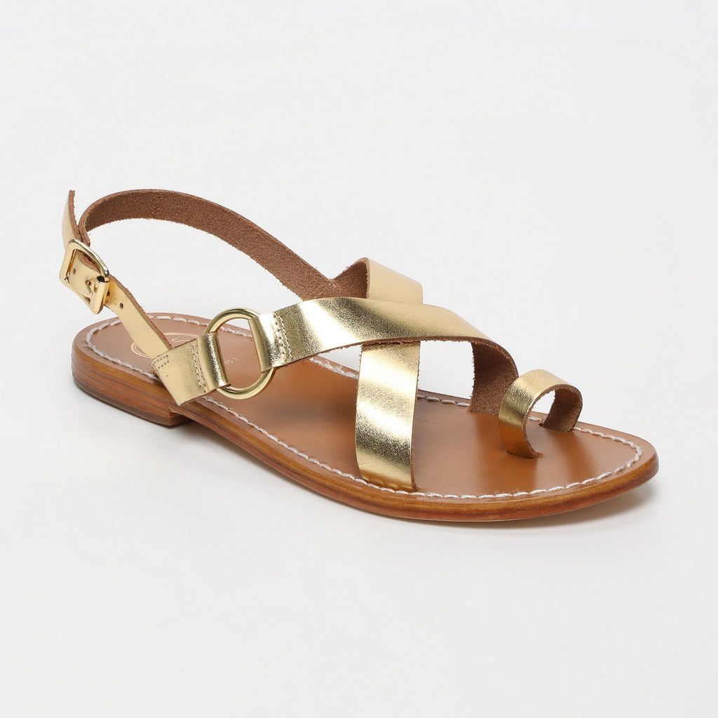 White Sun - Sandalias Devakali - Oro oscuro Buff - Oro oscuro