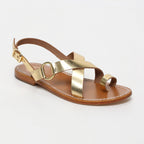 White Sun - Sandalias Devakali - Oro oscuro Buff - Oro oscuro