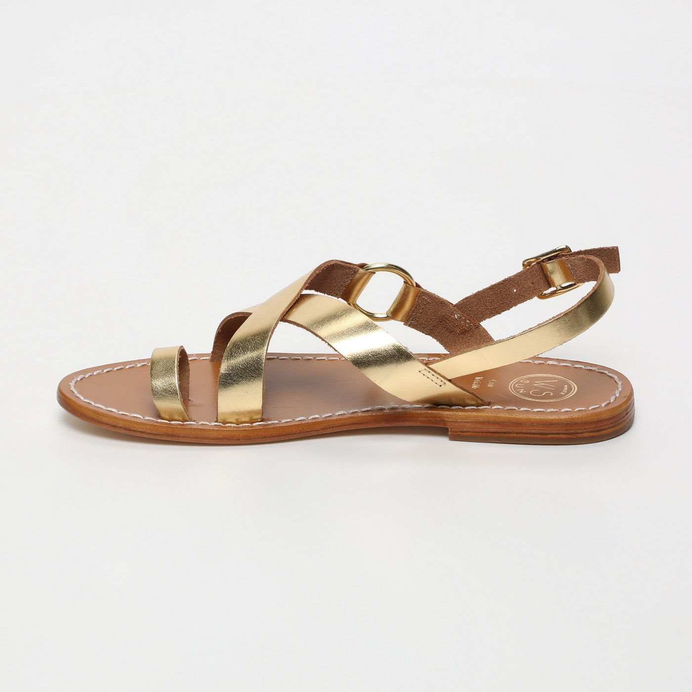 White Sun - Sandalias Devakali - Oro oscuro Buff - Oro oscuro