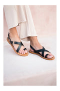 White Sun - Sandales Devakali - Black Buff - Black