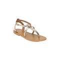 White Sun - Sandales Harpa - Gold Snake Foil - Gold Snake