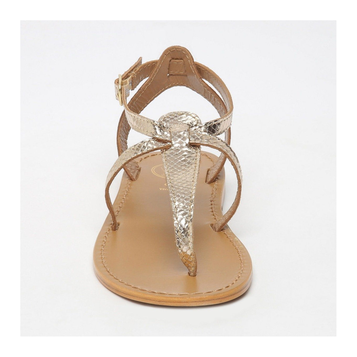 White Sun - Sandales Harpa - Gold Snake Foil - Gold Snake