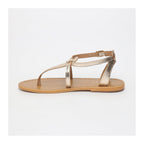 White Sun - Sandales Harpa - Gold Snake Foil - Gold Snake